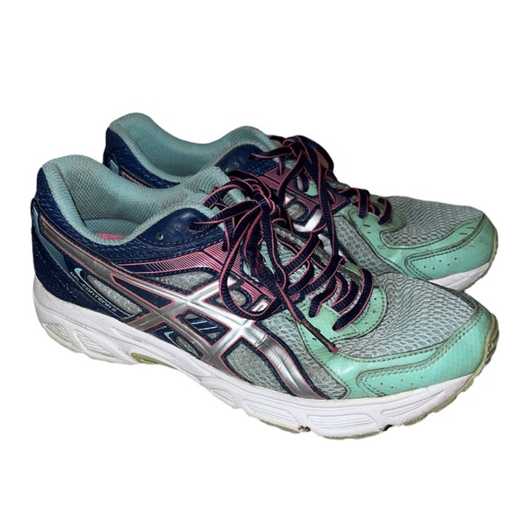 Asics Gel Blue/Pink Sneakers - Picture 1 of 12